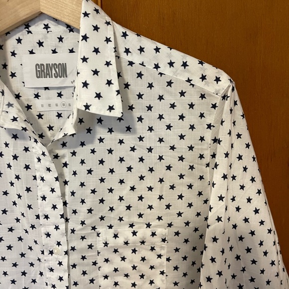 GRAYSON The Hero Star Print Button Down Shirt - Picture 5 of 8